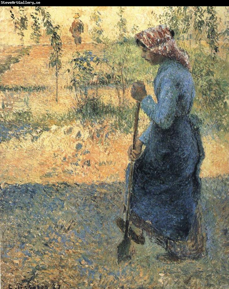 Camille Pissarro The woman excavator